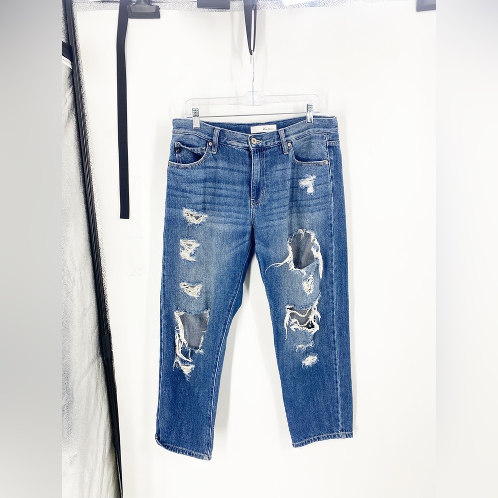 KanCan Women's Effy Boyfriend Jeans Sz 29 Distressed - Picture 6 of 9